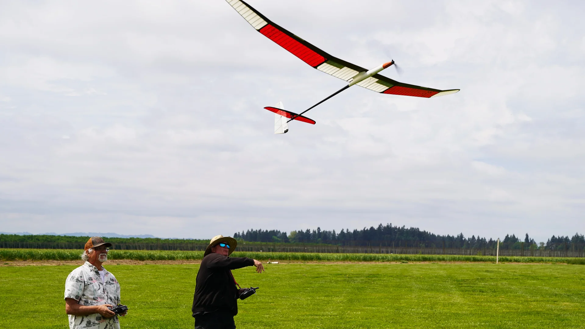 ALES glider launching at St. Paul — May 2026